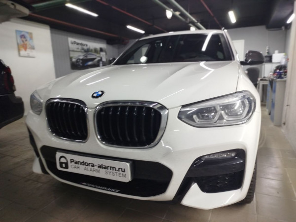 BMW X3 установка Pandora UX 4790